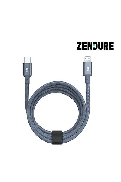 Zendure 1 Meter Magnetic Type-C to Type-C Cable - Black