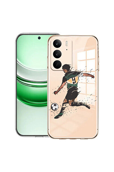 bestcase Carcasă transparentă din silicon pentru Realme C71, Fotbal, 2041144 ...