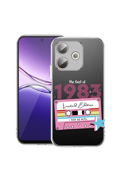 bestcase Clear Silicon Case For OPPO A5 Pro 5G, Limited Edition - Best Of 1983, 2042415 T 1937