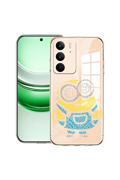 bestcase Carcasă transparentă din silicon pentru Realme C71, Calligraphy Mini...