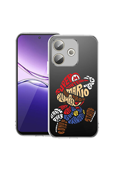 bestcase Carcasă transparentă din silicon pentru OPPO A5 Pro 5G, Caligrafie S...