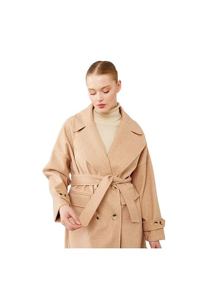 Levidor Double Breasted Collar Cashmere Coat Lev.570038