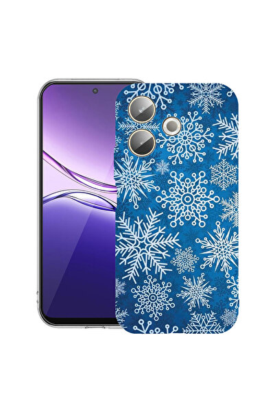 bestcase Carcasă transparentă din silicon pentru OPPO A5 Pro 5G, model de iar...