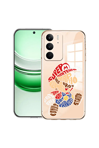 bestcase Carcasă transparentă din silicon pentru Realme C71, Caligrafie Super...