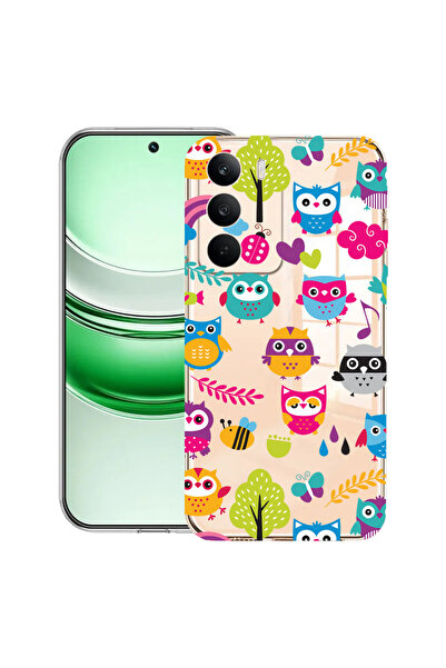 bestcase Carcasă transparentă din silicon pentru Realme C71, Bufniță, 2041144...