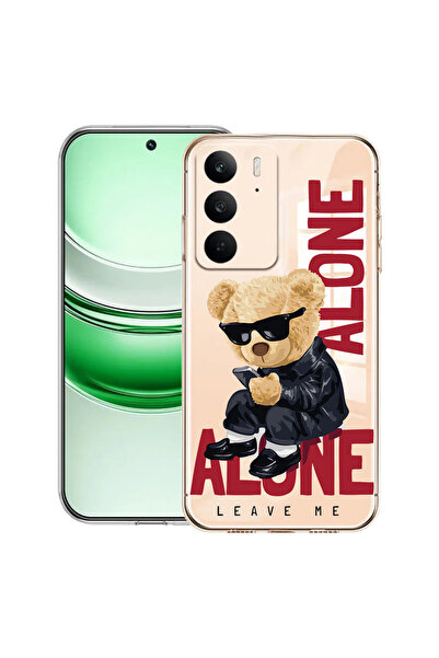bestcase Διαφανής θήκη σιλικόνης για Realme C71, αρκουδάκι Leave Me Alone, 20...