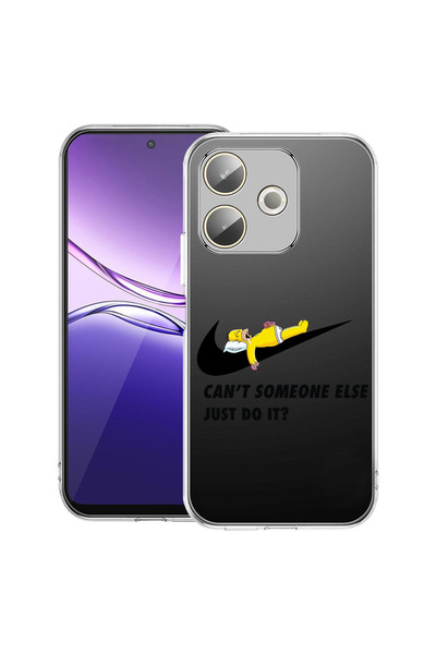 bestcase Διαφανής θήκη σιλικόνης για OPPO A5 Pro 5G, Simpson Just Do It, 2042...