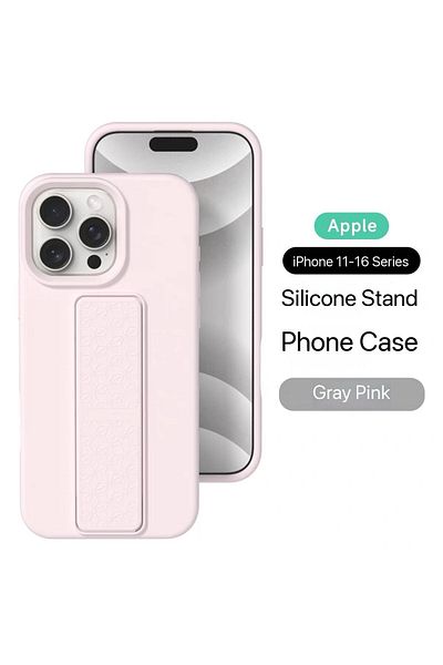 GENERAL Apple iPhone 11 Pro Case – Shockproof Silicone Case, Kickstand Grip, Camera Protection, Slim Fit.