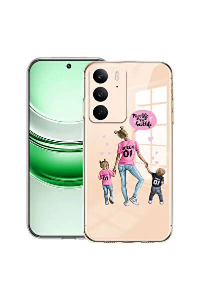 bestcase Διαφανής θήκη σιλικόνης για Realme C71, Mom Life Boy And Girl, 20411...