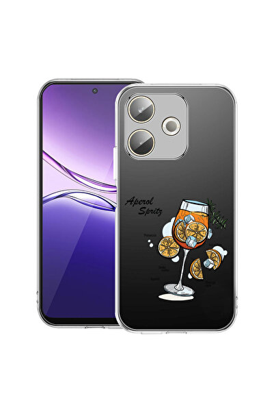 bestcase Carcasă transparentă din silicon pentru OPPO A5 Pro 5G, Aperol Sprit...