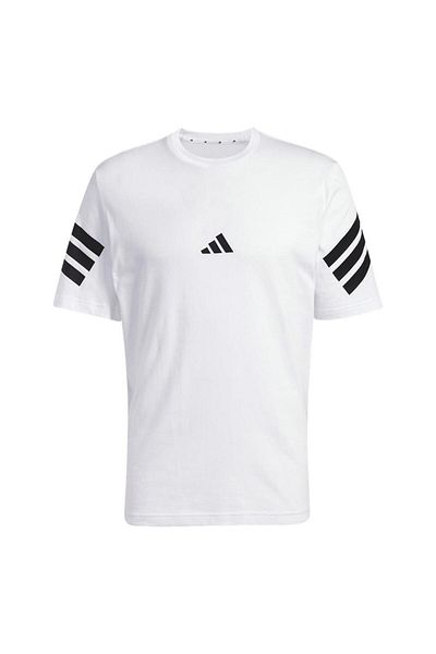 adidas Men's White T-Shirt m Fi 3S Reg t Jd4880