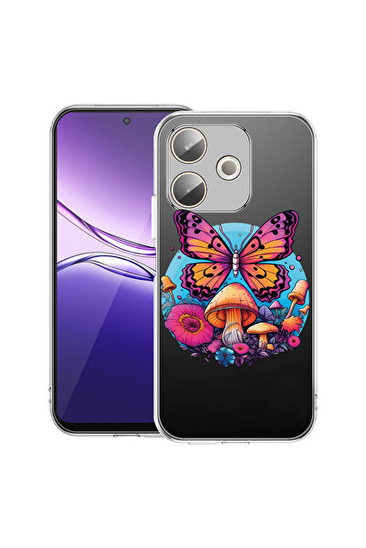 bestcase Carcasă transparentă din silicon pentru OPPO A5 Pro 5G, Dream Colors...
