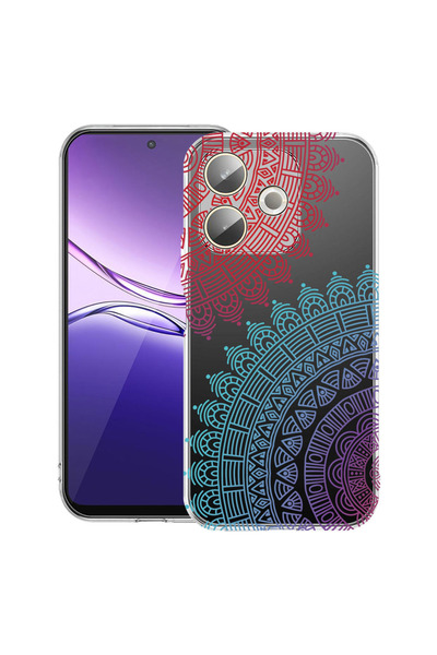bestcase Carcasă transparentă din silicon pentru OPPO A5 Pro 5G, fără motive ...