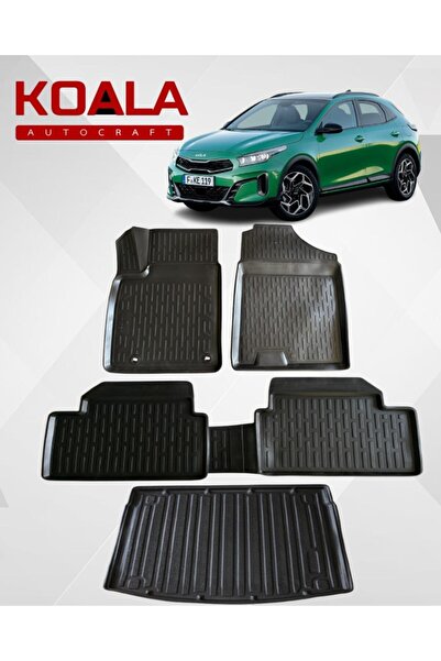 KoalaOtoTekstil Kia Xceed (2019-sonrası)Ile Uyumlu-Araca Özel Paspas ve Bagaj...