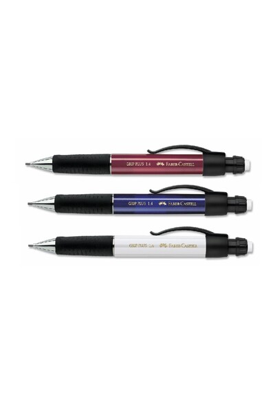 Faber Plus Versatil Pen White 1.4 mm (White Blue Burgundy 3Pcs)