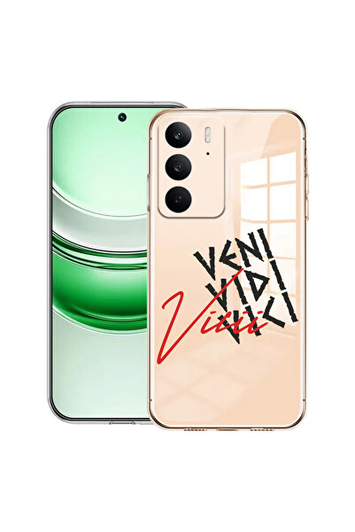 bestcase Carcasă transparentă din silicon pentru Realme C71, Veni Vidi Vici, ...