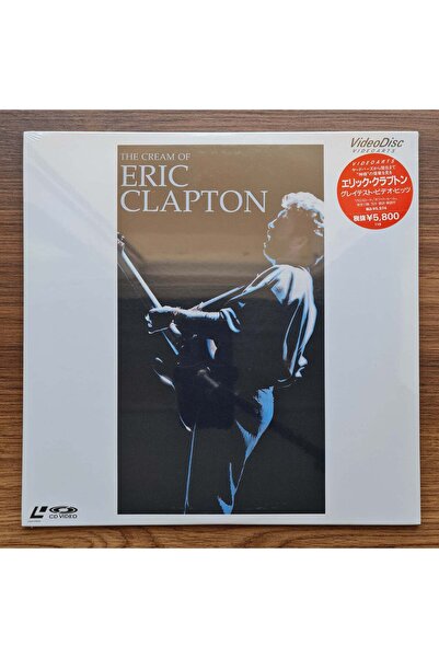 Only Japan Vinyl Eric Clapton – The Cream Of Eric Clapton LaserDisc