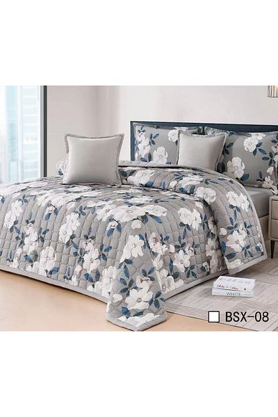 LOVEHOME 4-piece polyester duvet cover set, 160 x 220 cm
