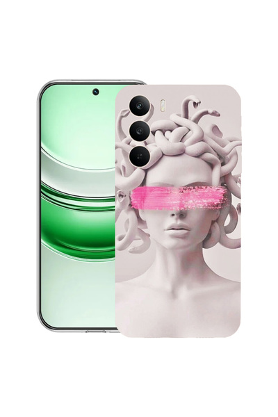 bestcase Carcasă transparentă din silicon pentru Realme C71, Medusa, 2041144 ...