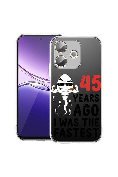 bestcase Clear Silicon Case For OPPO A5 Pro 5G, 45 Years ago, 2042415 T 1901