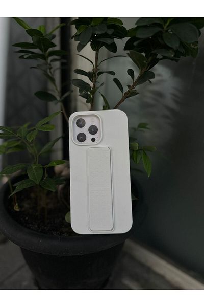 GENERAL Apple iPhone 11 ProMax Case – Shockproof Silicone Case, Kickstand Grip, Camera Protection, Slim Fit.