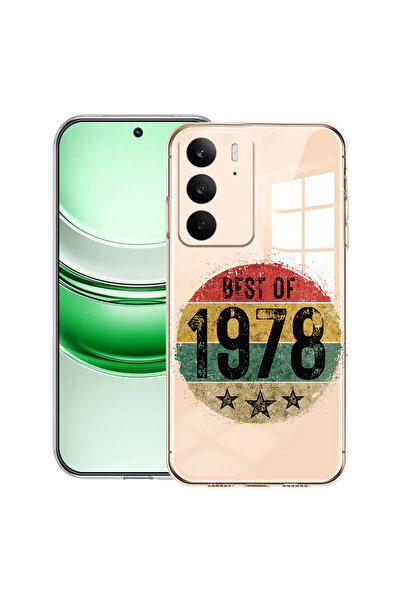 bestcase Carcasă transparentă din silicon pentru Realme C71, Best Of 1978, 20...