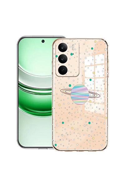 bestcase Carcasă transparentă din silicon pentru Realme C71, Universe, 204114...