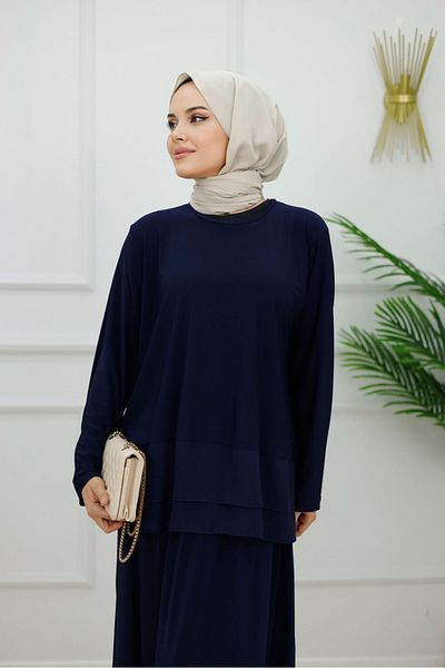 Valens Butik Women's Hijab Set 2 Piece Skirt & Blouse Set