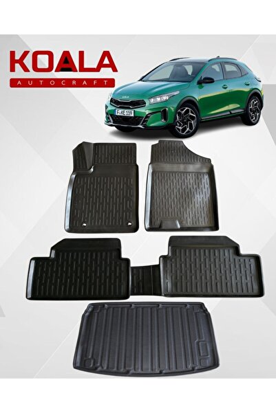 KoalaOtoTekstil Kia Xceed (2019-sonrası)Ile Uyumlu-Araca Özel Paspas ve Bagaj...