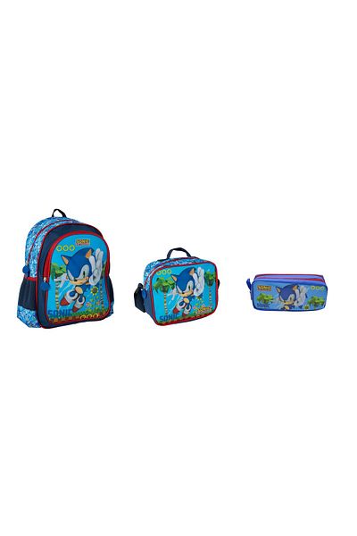Sonic School Bag, Lunch Box and Pen Holder