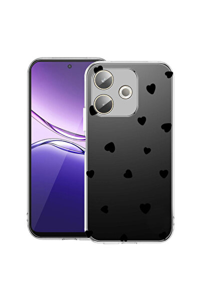 bestcase Διαφανής θήκη σιλικόνης για OPPO A5 Pro 5G, μοτίβο καρδιάς, 2042415 ...