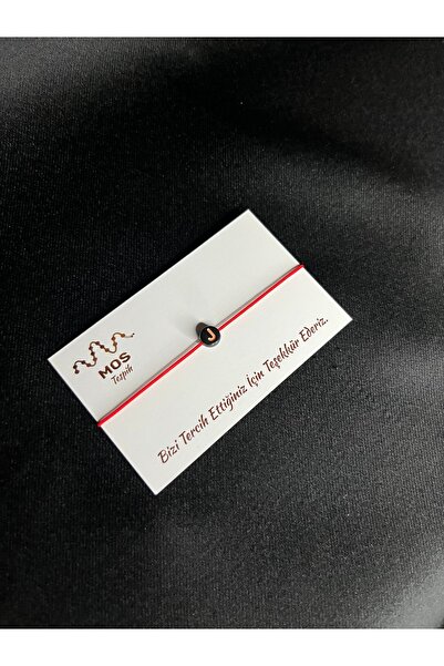 Mos Tespih سوار الحظ بحبل قابل للتعديل على شكل حرف J