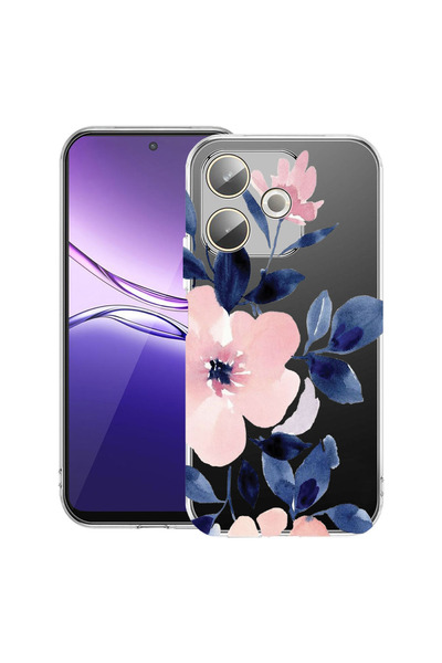 bestcase Carcasă transparentă din silicon pentru OPPO A5 Pro 5G, Colecția Pas...