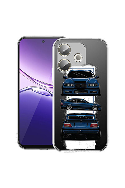 bestcase Carcasă transparentă din silicon pentru OPPO A5 Pro 5G, BMW E36, 204...