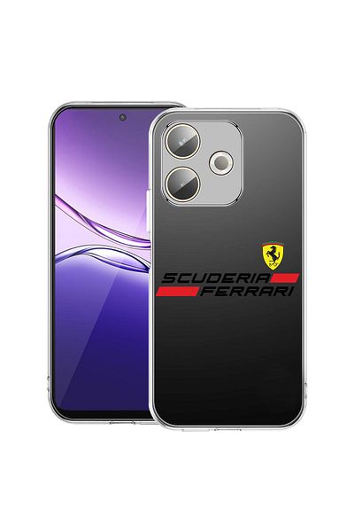 bestcase Clear Silicon Case For OPPO A5 Pro 5G, Ferrari Scuderia, 2042415 T 1886