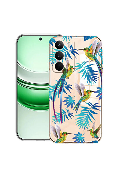 bestcase Carcasă transparentă din silicon pentru Realme C71, Wild Tropical, 2...