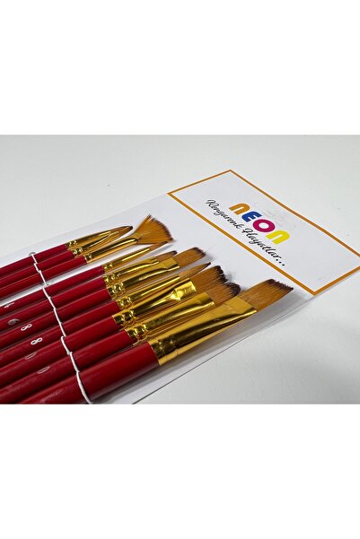 CTC - مجموعة فرش هوبي نيون مكونة من 10 قطع HKD-75