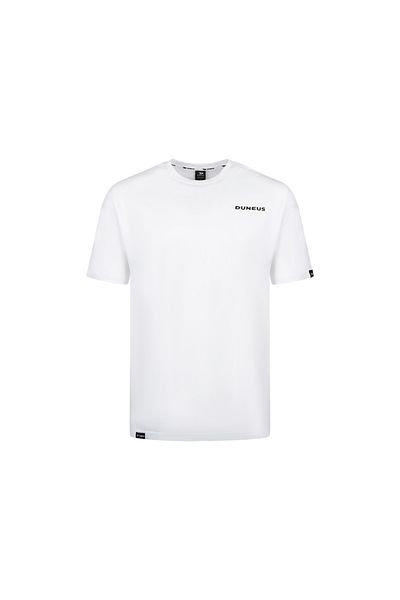 duneus Unisex Falcon Print T-Shirt - White