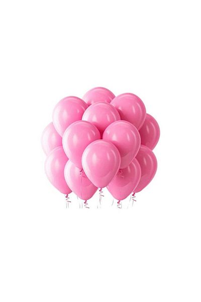 Generic 12-Inch Latex Balloon – Pink Color – Pack of 100 – High-Quality Latex
