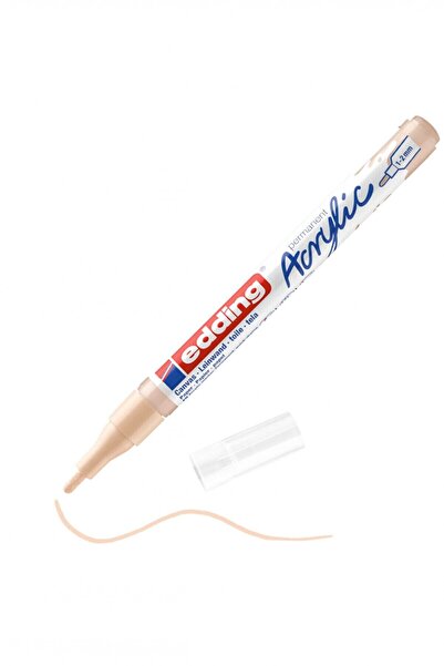 Edding 5300 أكريليك 1-2 ملم قلم أكريليك بيج دافئ / 255