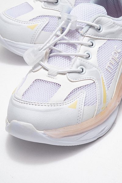 mnpc Girl's White Casual Sneakers