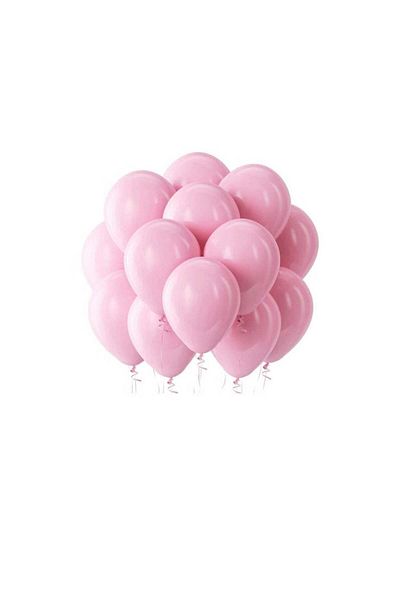 Generic 12-Inch Latex Balloon – Light Pink Color – Pack of 100