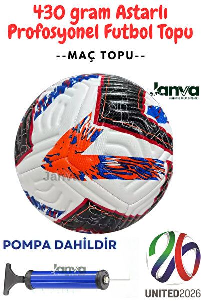 Janva 2026 Euro Futbol Topu Profosyonel Maç Topu