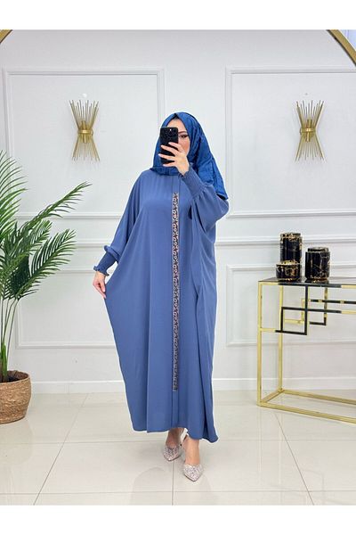 Valens Butik Women's Hijab Ferace Medine Silk