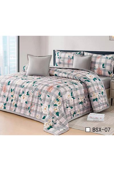 LOVEHOME 4-piece polyester duvet cover set, 160 x 220 cm