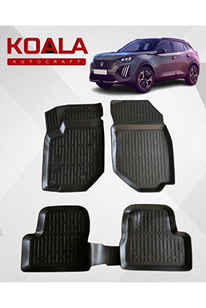 KoalaOtoTekstil Peugeot 2008 (2019-sonrası) Ile Uyumlu-Araca Özel Paspas