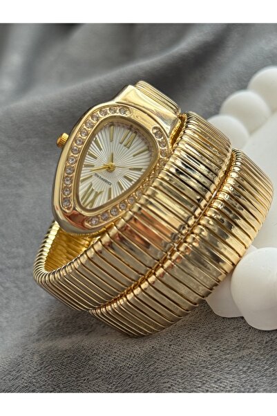 stainles steel Yılan dolama saat