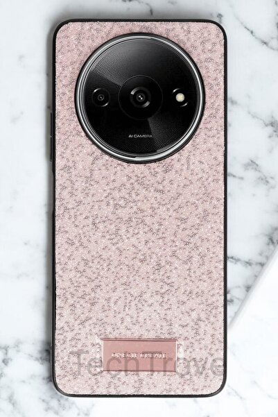 TechTrove Xiaomi Redmi A3 4G Kılıf Parlak Mozaik Taşlı Simli Tasarımlı Diamon...