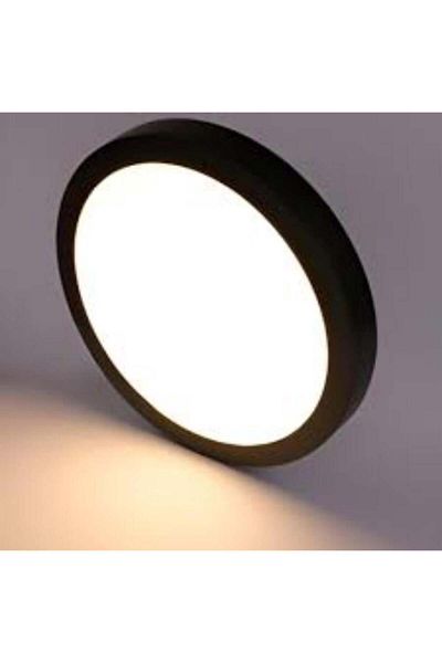 ELECTROPOWER Black Frosted Spotlight 20cm 30W White