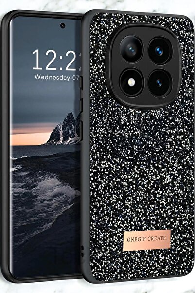 TechTrove Xiaomi Redmi Note 14 Pro 4G Kılıf Parlak Mozaik Taşlı Simli Tasarım...